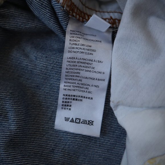 BDG Urban Outfitters Paperbag Blue Jeans, Size 27 - Picture 10 of 16